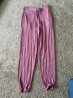 Aeropostale Pink Cozy Track Joggers